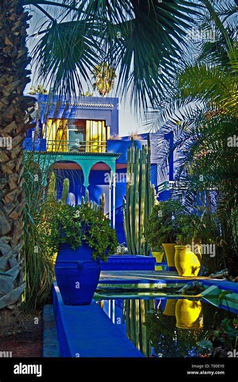 yves Saint Laurent garden Morocco